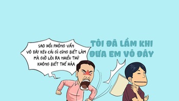 Lỗi hoàn toàn thuộc về nhà tuyển dụng