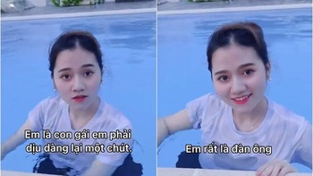 'Con gái làm nũng là phải dịu dàng, đừng có đàn ông quá'