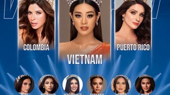 Hoa hậu Khánh Vân khoe dáng nóng bỏng ở Miss Universe