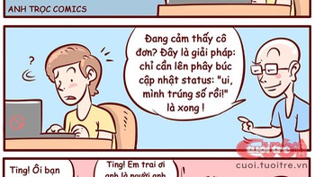 Phá bỏ 'Niềm cô đơn của những người trưởng thành' bằng một status