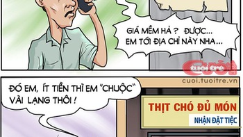 Chuộc chó với giá cực mềm