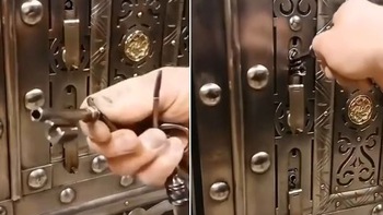 Cách để mở một chiếc két sắt an toàn ở Ý năm 1840