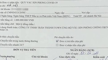 Trấn Thành ủng hộ 1tỉ đồng vào Quỹ vaccine phòng COVID-19