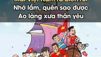 Ảnh chế 'Việt Nam thắng làm vua, thua vẫn vào vòng trong' ngập tràn