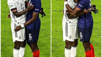 Rudiger được bảo vệ sau khi dùng răng 'nựng' Pogba