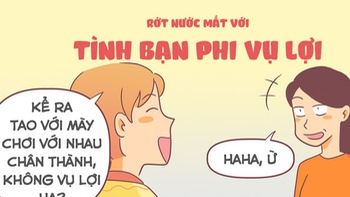 Rớt nước mắt với tình bạn phi vụ lợi