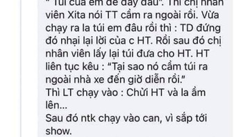 Thanh Thảo nhận là người bị Hoàng Thùy vu khống ăn cắp túi hiệu