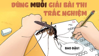 Dùng muỗi giải bài thi trắc nghiệm - Xu hướng thuận tự nhiên
