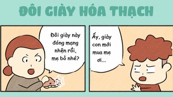 Đôi giày hóa thạch