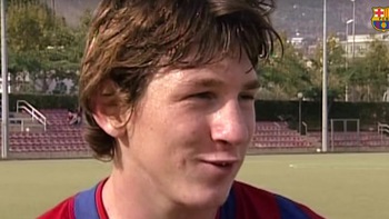 Messi và tuổi thiếu niên đầy rực rỡ ở Barcelona