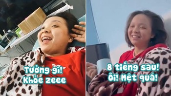 Cô gái tinh tướng sau khi tiêm vaccine