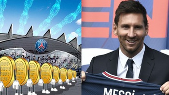 Đến Messi cũng không cưỡng lại được việc đầu tư coin