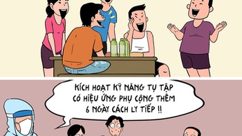 Bị cách ly vì mở tiệc mừng hết cách ly