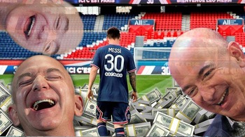 Tỉ phú Amazon kiếm thêm mớ tiền nhờ Messi
