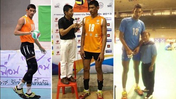 VĐV bóng chuyền Thái Lan cao nhất thế giới, đấu giải là vô địch