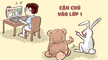 Cậu chủ vào lớp 1