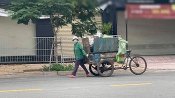 Diễn viên Thanh Tân tự hào khoe mẹ làm công nhân quét rác
