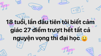 Sự thật về nam sinh '27 điểm trượt tất cả nguyện vọng đại học'