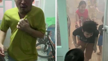 Tiến Luật suýt làm cháy nhà khiến Thu Trang chạy khói thở không nổi