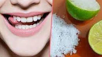 Làm trắng răng bằng muối và nước chanh liệu có hại?