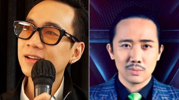 JustaTee 'bồ kết' bộ râu mới của Trấn Thành ở Rap Việt mùa 2