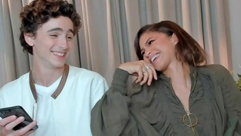 Cười ngất với loạt ảnh chế biểu cảm Timotheé Chalamet và Zendaya