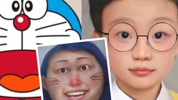 Cười xỉu với loạt ảnh Doraemon phiên bản người thật