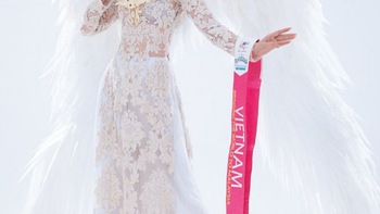 Soi mẫu thiết kế Hương Ly dự thi Quốc phục tại Miss Tourism 2021