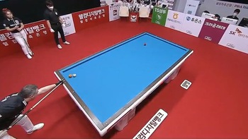 Cú đánh bida 3 băng thể hiện đẳng cấp của 'thiên tài carom' Caudron