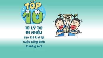 Top 10 lý do đi nhậu thời hậu dịch