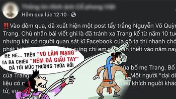 Dân mạng thành thám tử, người đi khủng bố vụ 'dì ghẻ' Quỳnh Trang