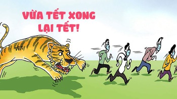 Tết chồng Tết... chạy mau!