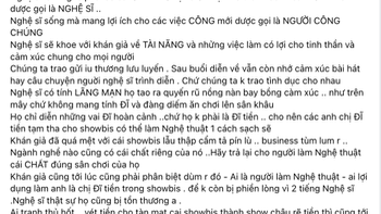 Phương Thanh vén màn showbiz Việt, gọi nhiều ngôi sao là 'đĩ tiền'