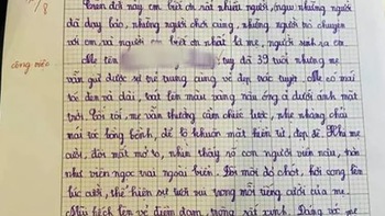 Bài văn tả mẹ 'có vẻ đẹp trác tuyệt' được dân mạng vỗ tay rào rào