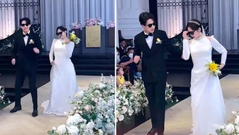 Cô dâu chú rể quẫy nhạc Bigbang cực cháy trong ngày cưới