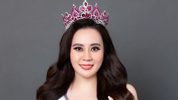 Hoa hậu Phan Kim Oanh chọn váy dạ hội nào đến Mrs Grand International 2022?