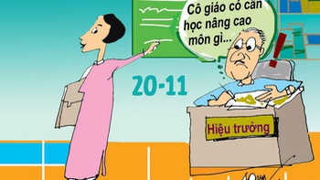 Cô giáo cũng phải đi học nâng cao