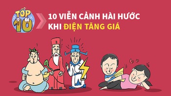 10 viễn cảnh hài hước khi điện tăng giá