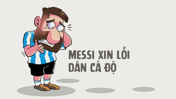 Messi xin lỗi dân cá độ bóng đá