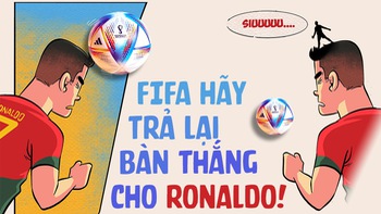 FIFA hãy trả lại bàn thắng cho Ronaldo!