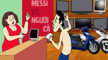 So sánh Messi và 'người cá'