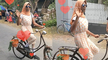 Chiếc xe đạp khiến chị em phụ nữ nào đi cũng dịu dàng và nữ tính