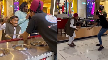 Chàng trai bán kem Thổ Nhĩ Kỳ bị khách dạy cho bài học nhớ đời