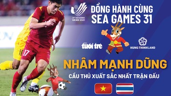 Nhâm Mạnh Dũng xuất sắc nhất trận chung kết U23 Việt Nam thắng U23 Thái Lan