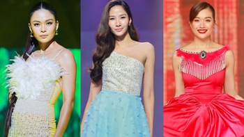 Hoàng Thùy, Mâu Thủy, Lệ Hằng ‘đọ dáng’ trong My Dream Fashion Show 2022