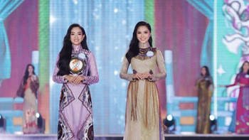 Kỳ à nha, Miss World Vietnam 'mượn' art-work trên sân khấu chung kết khi chưa được cho phép!