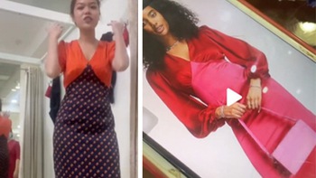 Chiếc váy mua ở Hội An gây tranh cãi của cô gái Singapore