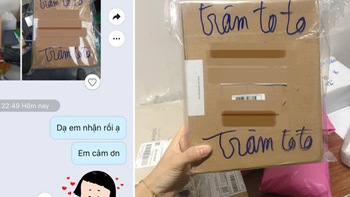 'Trâm to to' cười muốn nội thương vì sự hiểu nhầm của shipper