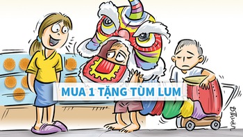 Bánh trung thu 'mua 1 tặng tùm lum'