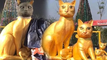 Top 5 linh vật mèo mắc cười nhất dịp Tết Quý Mão 2023